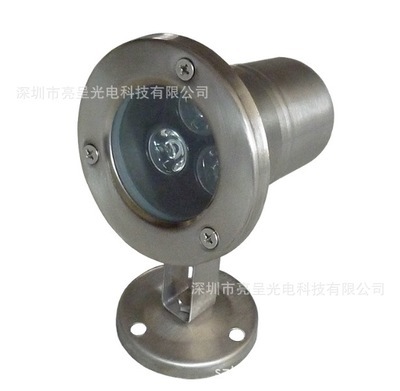 【LED水底燈 3*1W IP68,適用于水池、噴泉、廣場、公園、酒店等】價格,廠家,圖片,其他室外燈具,深圳市亮呈光電科技-